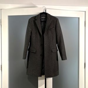 J. Crew Mercantile Gray Overcoat